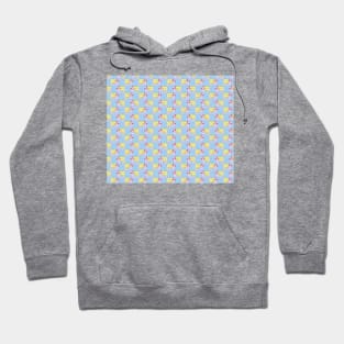 Turtle and Axolotl Love Pattern Hoodie